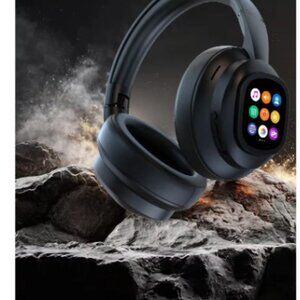 HY-X1 Pro AI Translation Headphones with Movable Touch Screen